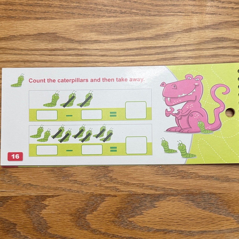 Math Learning Wipe Clean Book Set - Add, Subtract, Multiply & Divide - Picture 7 of 13